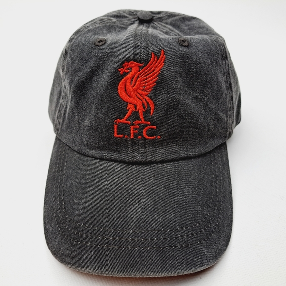 Liverpool Football Club L.F.C. Hat Dad Cap Relaxed Cotton Adjustable One Size - Picture 1 of 5